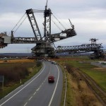 The TAKRAF RB293 is a giant bucket-wheel excavator used in coal mining. (Click to Enlarge)