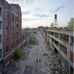 Packard Motors Plant in Detroit. (Yves Marchand and Romain Meffre)